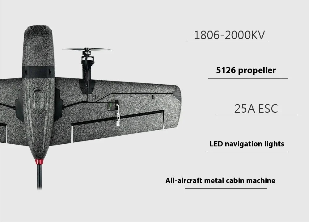 VTOL PNP FPV Fixed-Wing Y3 Vertical Takeoff Aircraft 🛩️⚡🔧