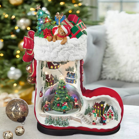 🎄 Boot-shaped Christmas decoration, brand new and unopened, Christmas ornaments 🎅🏻