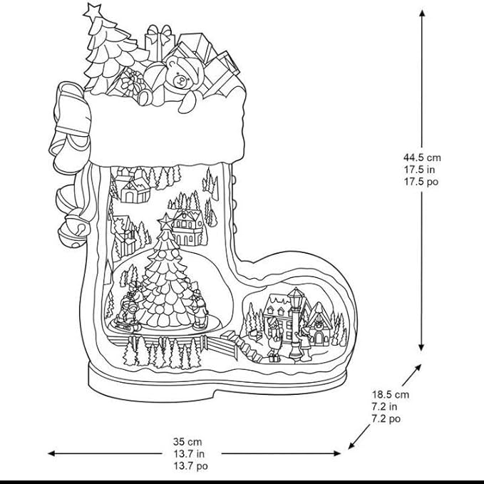 🎄 Boot-shaped Christmas decoration, brand new and unopened, Christmas ornaments 🎅🏻