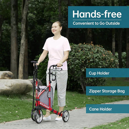 3-in-1 Ergonomic Walker | Aluminum Frame